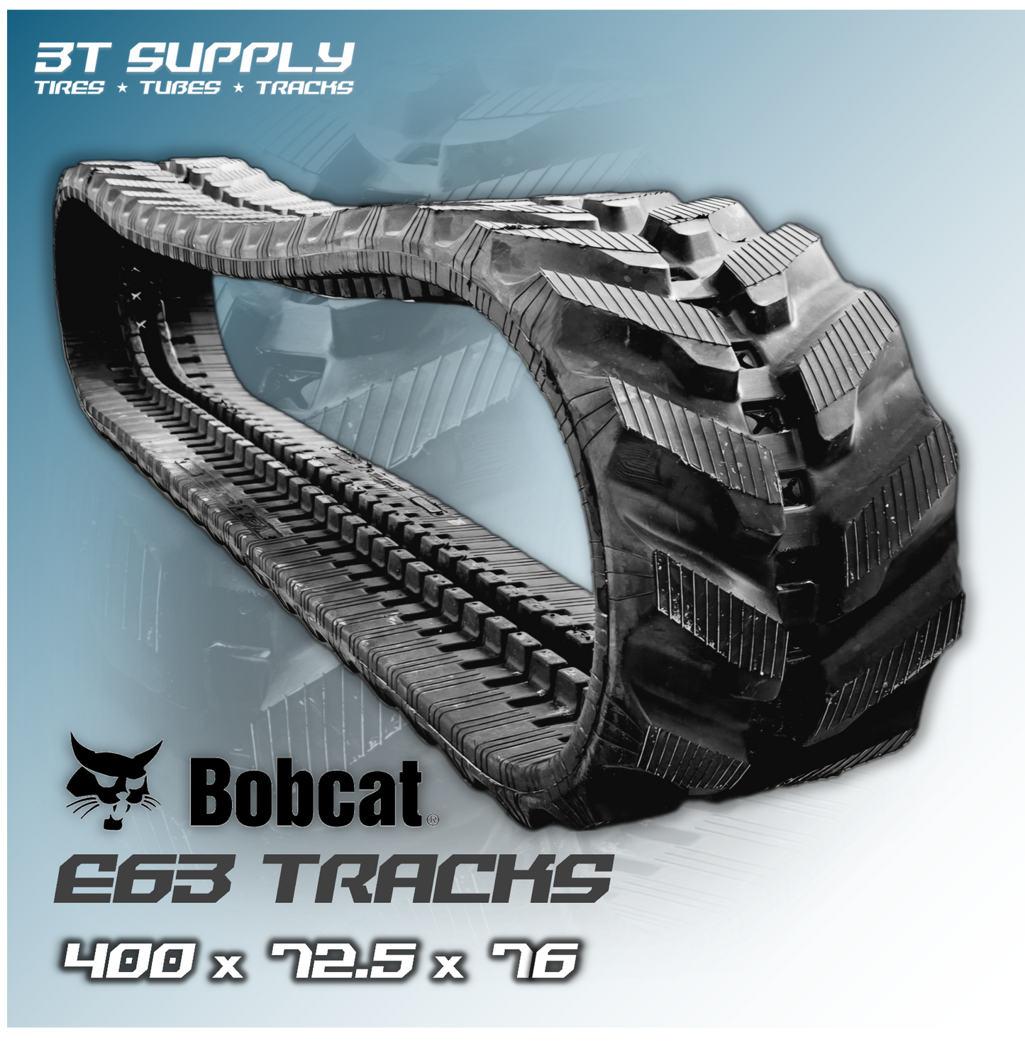 Bobcat E63 Replacement Tracks